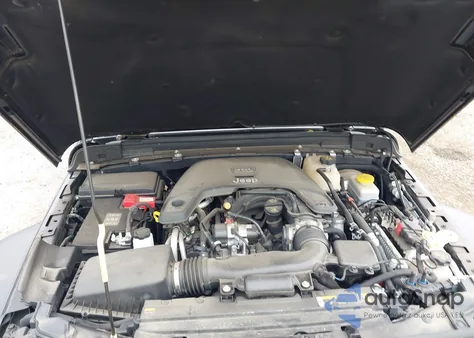 2021 Jeep Wrangler Unlimited Sport S 4X4 z USA, uszkodzony, nr VIN 1C4HJXDG9MW853726